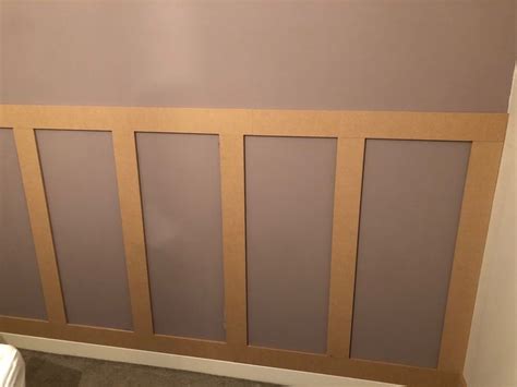 How to make your own DIY wall panelling | Wall paneling diy, Wall ...