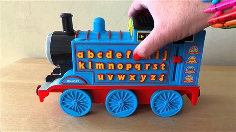 Thomas the Tank Engine 🚂 phonics numbers and alphabet learning computer kindergarten toy - YouTube