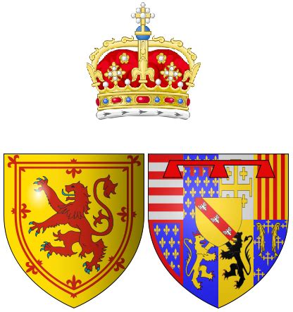 Coat of Arms of Mary of Guise,Queen Consort of Scots | Mary of guise ...