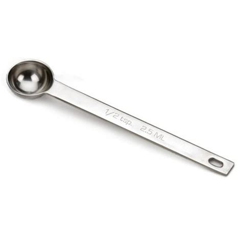 RSVP Measuring Spoons Teaspoon 18/8 Stainless Steel Single Spice Spoon NEW - Walmart.com ...