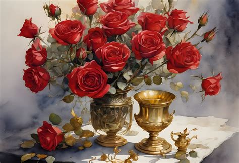 Red Roses Flowers Bouquet Art Free Stock Photo - Public Domain Pictures