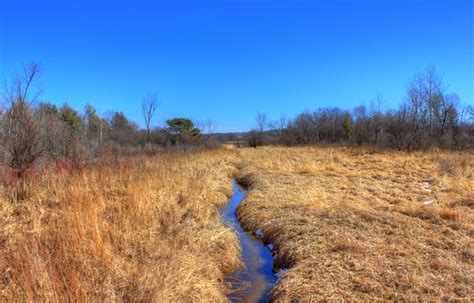 Stream through the fields on the Ice Age Trail, Wisconsin image - Free stock photo - Public ...