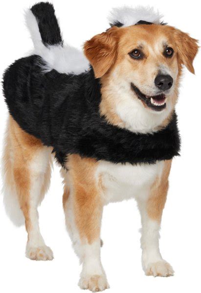 FRISCO Faux Fur Skunk Dog & Cat Costume, X-Large - Chewy.com