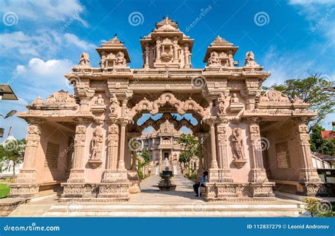 Borij Derasar, a Jain Temple in Gandhinagar - Gujarat, India Stock Image - Image of building ...