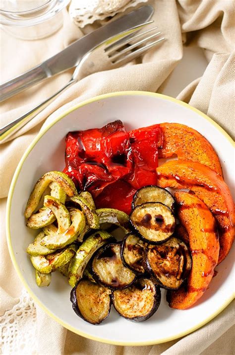 Roasted Vegetables with Balsamic Glaze - Omnivore's Cookbook