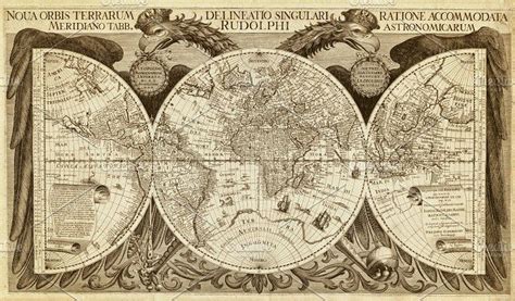 Old map of the world featuring 1630, africa, and aged | Antique world ...