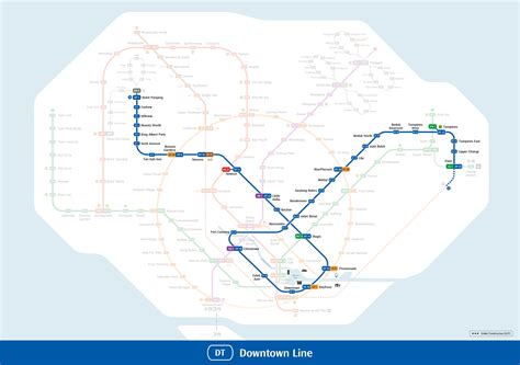 ? MRT Map: SMRT + SBS MRT Lines & Stations | Current & Future | 新加坡地铁图