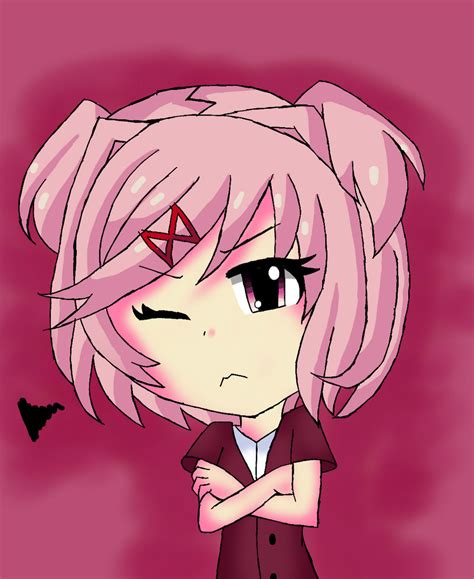 Natsuki [DDLC] by FandomDingus on DeviantArt