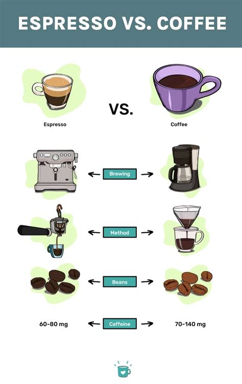 Brewed Coffee vs Espresso: What's the Difference?