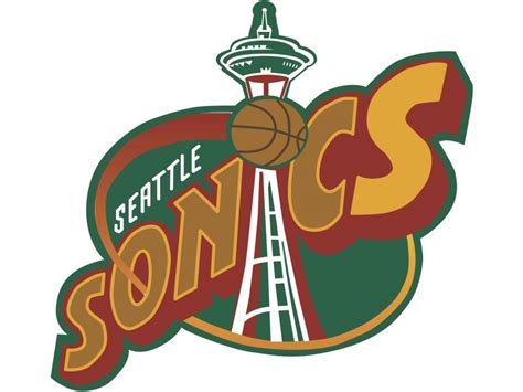 Seattle SuperSonics 1995 Years Logo PNG vector in SVG, PDF, AI, CDR format