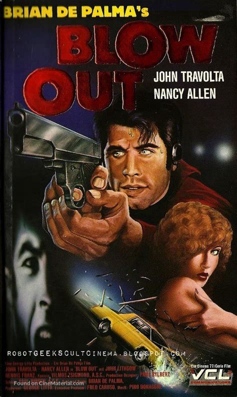 Blow Out German vhs cover | Blowout, Brian de palma, Thriller film