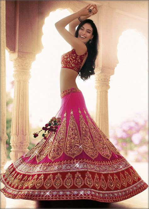 Rani pink embroidered lehenga by Kalki | Indian dresses for women, Indian dresses, Indian ...