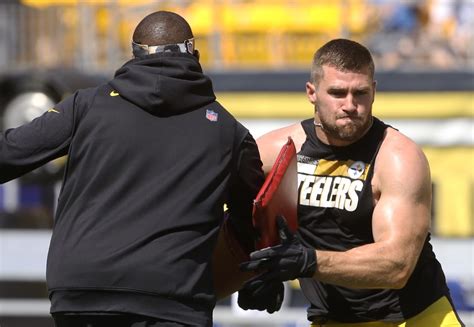 T.J. Watt Doing Some Work at Pittsburgh Steelers Practice - Sports ...