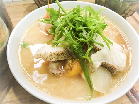 Fish Head Soup - Malaysia Fish Head Noodle Soup Recipe - 3thanWong