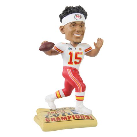 KC Wolf Kansas City Chiefs Super Bowl LVII Champions Newspaper Bobblehead NFL | eBay