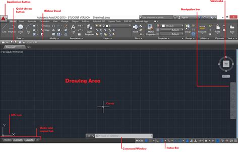 AutoCAD tutorial 02: The environment