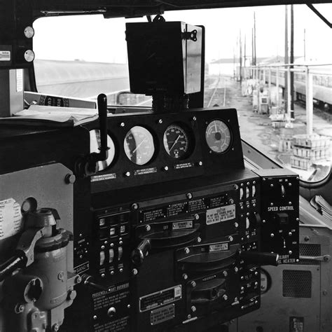 Amtrak SDP40F locomotive cab window view to the northwest … | Flickr