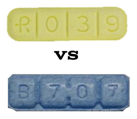 R039 Pill Vs B707 Pill: Differences and Similarities - Public Health