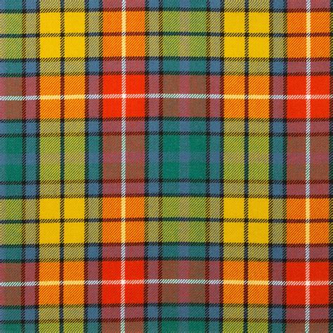 Buchanan Ancient Lightweight Tartan Fabric | Tartan fabric, Tartan ...