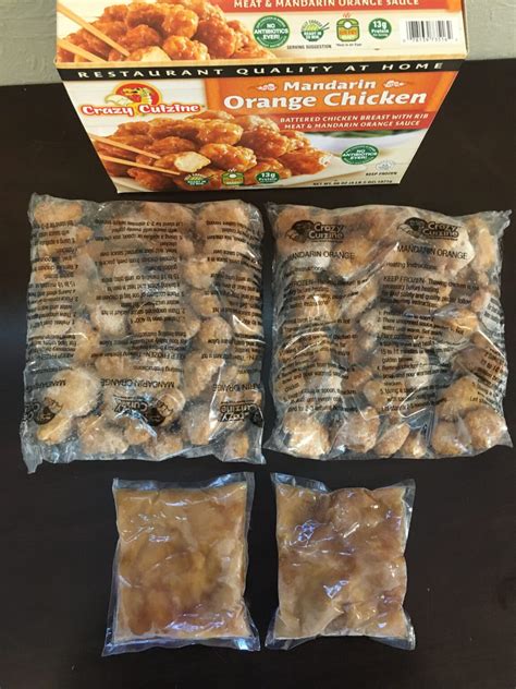 Crazy Cuizine Mandarin Costco Orange Chicken Review