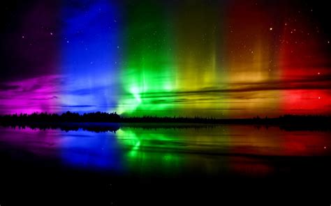 aurora borealis | Colorful Aurora Borealis Creative Photography Wallpaper - HD ... | Northern ...