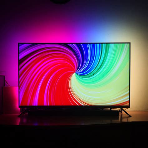 TV LED Lights Addressable RGB WS2811 LED Strip Lighting Kit