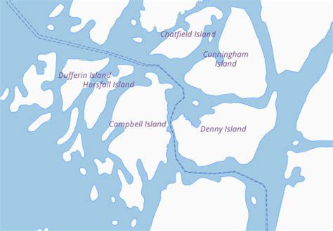 MICHELIN Campbell Island map - ViaMichelin