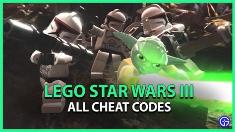 Lego Star Wars 3 Cheat Codes