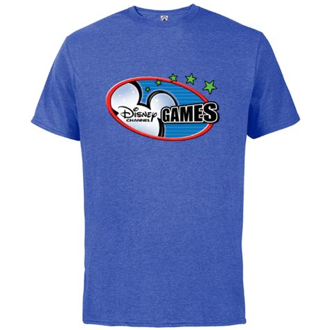 Disney Channel Games Logo - Short Sleeve Cotton T-Shirt for Adults ...