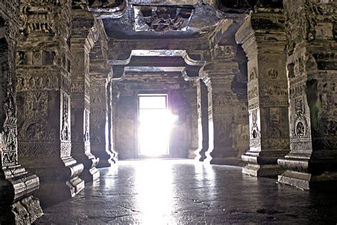 inside Kailasa Temple, Ellora | The greatest rock-cut struct… | Flickr