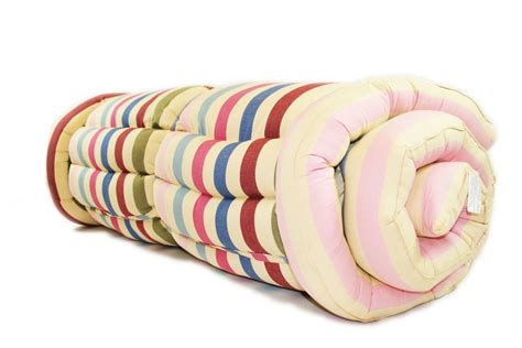 Double Roll Up Bed 100% Cotton For Camping And Guests | Unusual beds, Roll up, Doubles