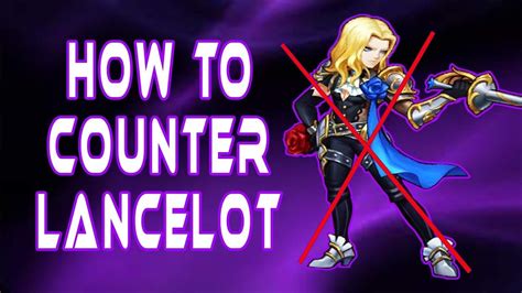 How to counter Lancelot | mobile legends adventure - YouTube