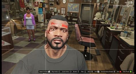 LA Star face tattoo for Franklin - GTA5-Mods.com