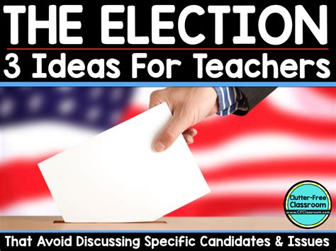 Election Day Activities for Kids that Don't Discuss Specific Candidates ...