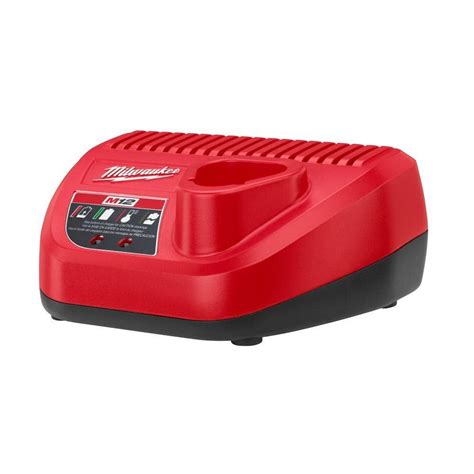 Milwaukee M12 12-Volt Lithium-Ion Battery Charger-48-59-2401 - The Home Depot