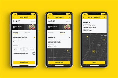 UI Design Case Study: Mobile App for Ordering Burgers — Design4Users