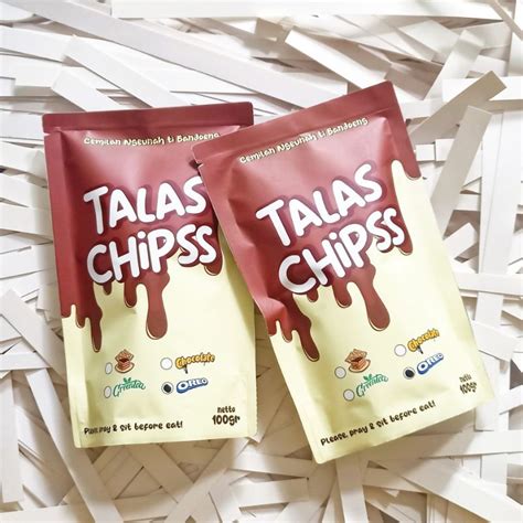 Jual TALAS CHIPSS KERIPIK TALAS MANIS 100 GRAM | Shopee Indonesia