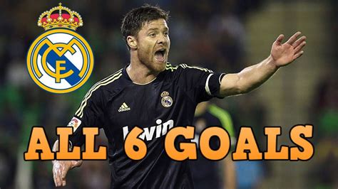 Xabi Alonso - All 6 Goals for Real Madrid - 2009-2014 - YouTube