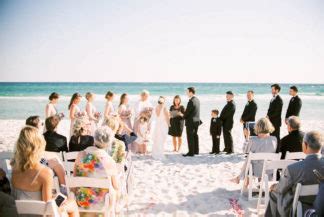 Relaxed, Intimate Seaside Florida Wedding {Lachers Lens Photography}