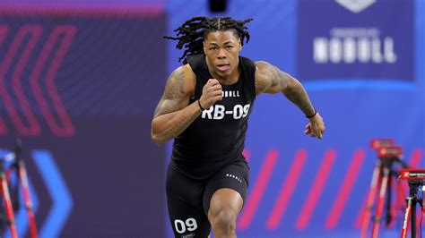 Jahmyr Gibbs Raises Draft Stock With NFL Combine Showing