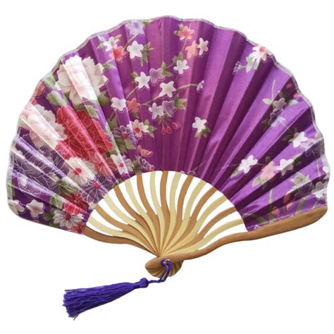 Creative Hand Held Fans Silk Bamboo Folding Fans Handheld Folded Fan for Church Wedding Gift ...