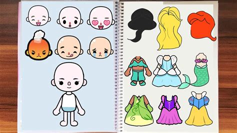 Toca Boca Printable Paper Doll - Get What You Need For Free