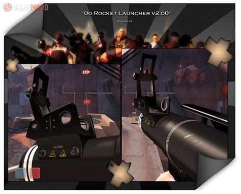 Skull rocket launcher v2 » TF2 - Skins Soldier | GAMEMODD