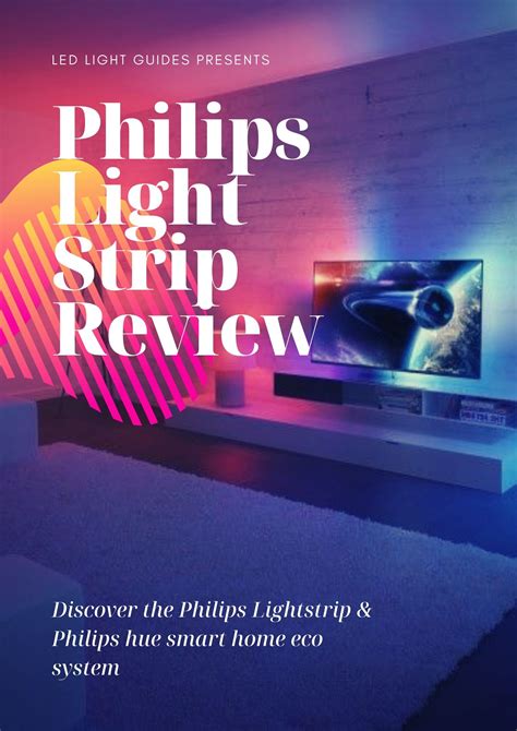 Philips Hue Light Strip Plus Review [Smart Under Cabinet Lighting] | LED Light Guides | Philips ...