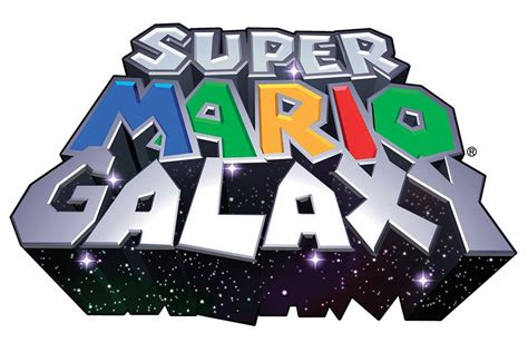 Logo - Characters & Art - Super Mario Galaxy | Super mario galaxy, Galaxy map, Super mario