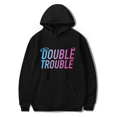 Stokes Twins Double Trouble Merch Hoodie Man/Woman Hip Hop Hoodies Fans ...