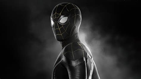 Spider Man black suit No way Home Wallpaper 4k HD ID:8228