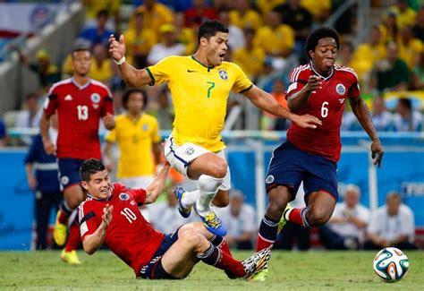 Brasil Colombia 2014 - Brazil vs Colombia 2014 World Cup Quarter Final ...