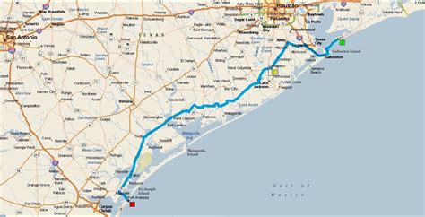 Map Of Port Aransas Texas Area - Printable Maps