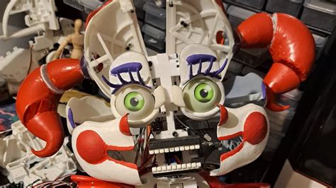 Circus Baby animatronic repair update - YouTube